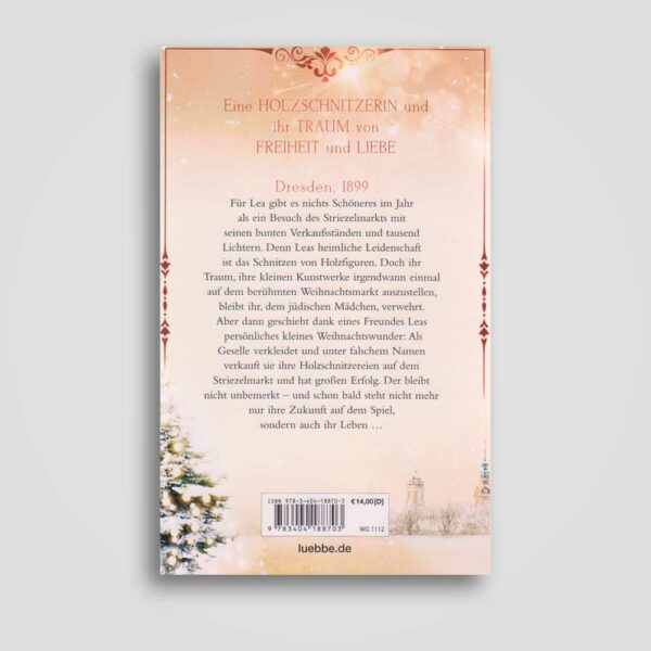 Buch: Das Mädchen vom Striezelmarkt, Rückseite